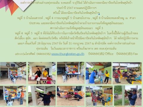 รายงานผลการดำเนินการประจำปี 2567