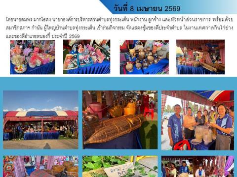 ผลการดำเนินงาน ประจำปีงบประมาณ พ.ศ. 2569