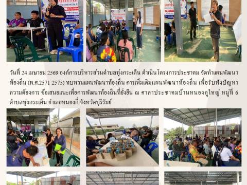 ผลการดำเนินงาน ประจำปีงบประมาณ พ.ศ. 2569