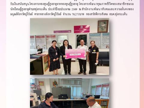 ผลการดำเนินงาน ประจำปีงบประมาณ พ.ศ. 2569